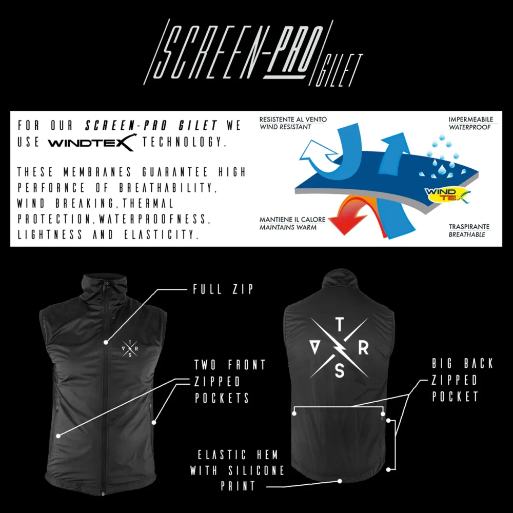 GILET SMANICATO VIRTUOUS LEGACY SCREEN PRO GILET - WINDTEX® - immagine 7