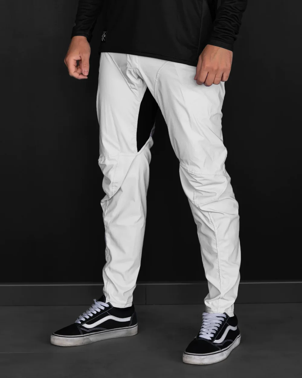 VIRTUOUS CLOTHING PANTALONI DESCENT FLEX PRO PANTS WHITE