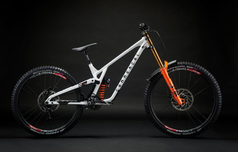 COMMENCAL SUPREME DH V5 SIGNATURE COIL PURE WHITE - immagine 4
