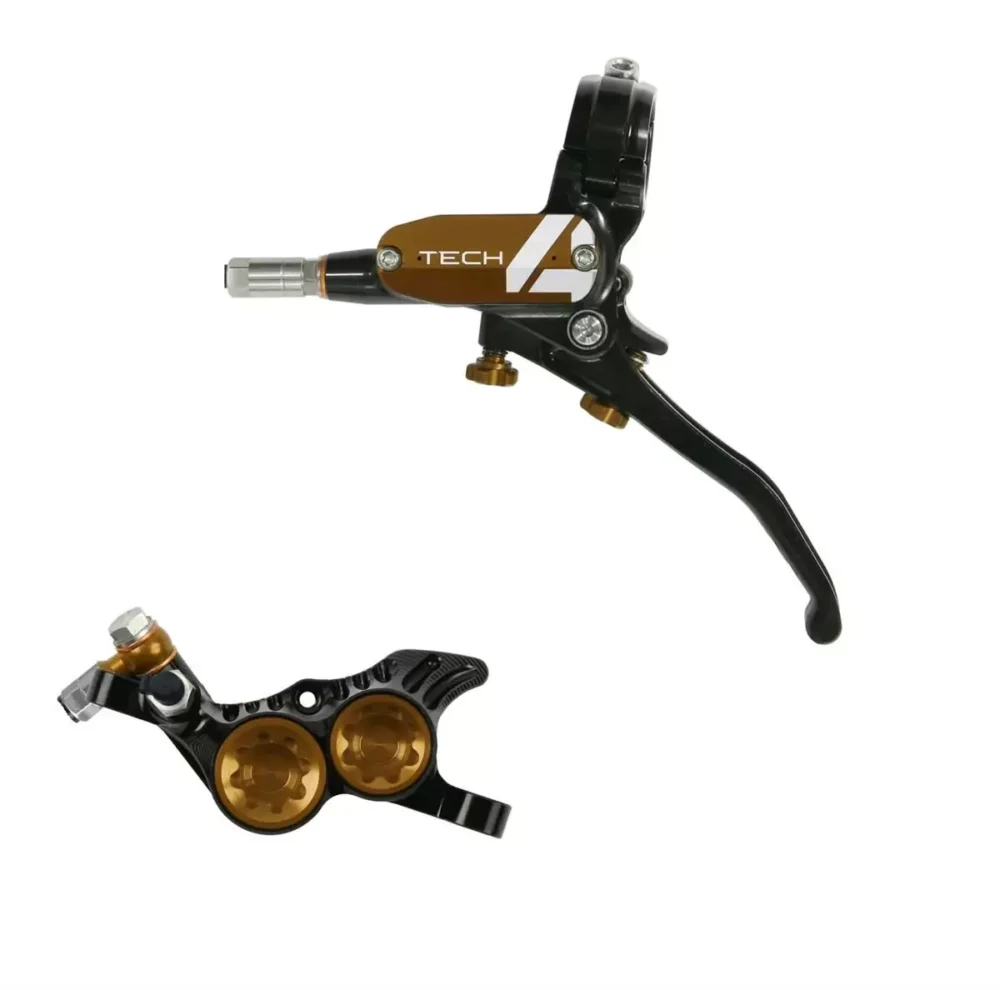 HOPE  Freno A Disco Anteriore Tech 4 V4 4 Pistoni Nero/Bronzo