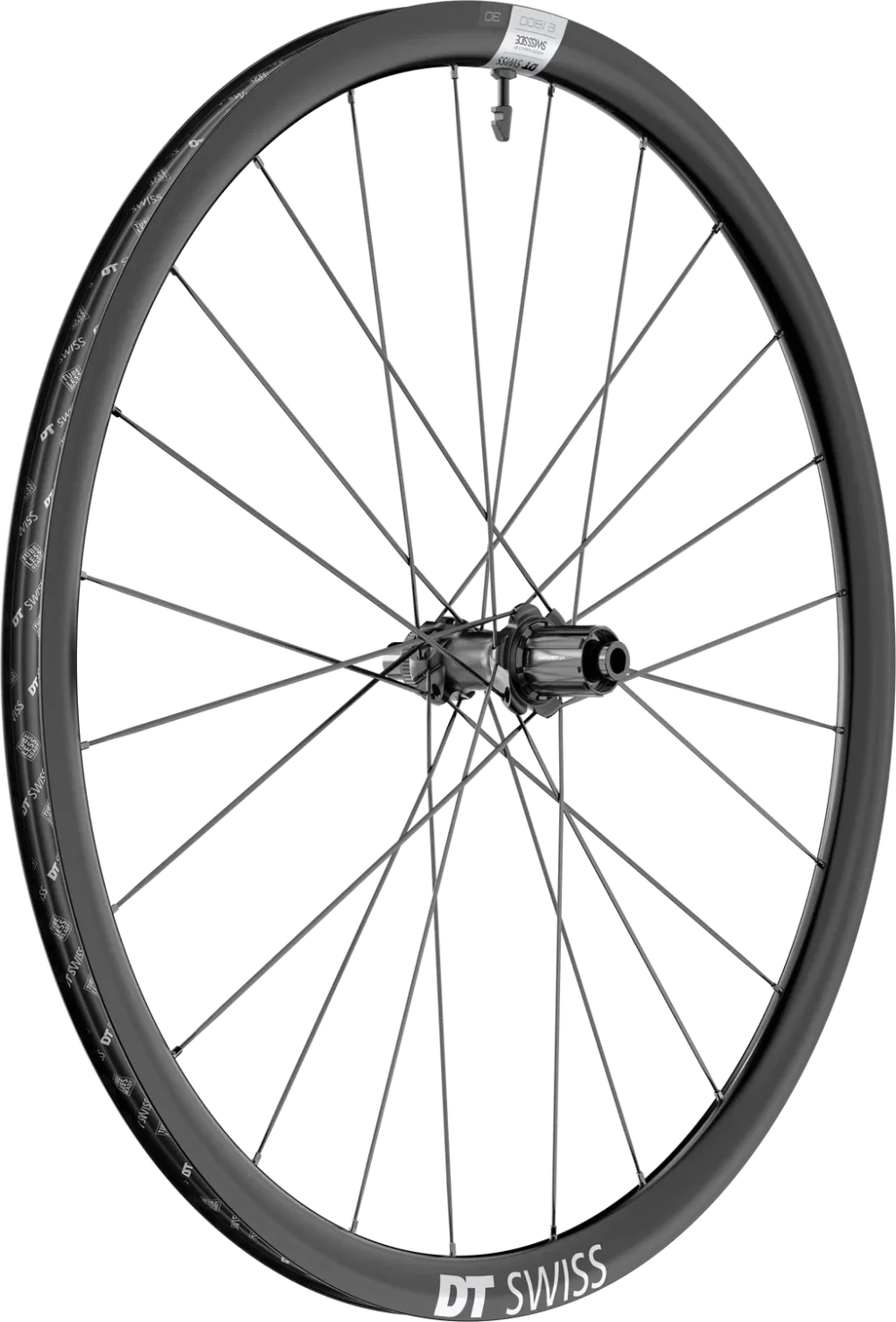 DT Swiss Ruota E 1800 SPLINE 30 DB allum., nero, CL,142/12mm TA, Shimano