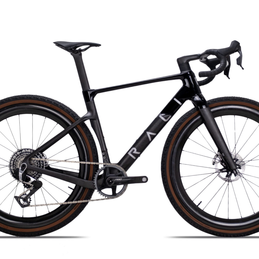 BICICLETTA RALI GRAVEL XGR CARBONIO NERO SRAM  FORCE XPLR